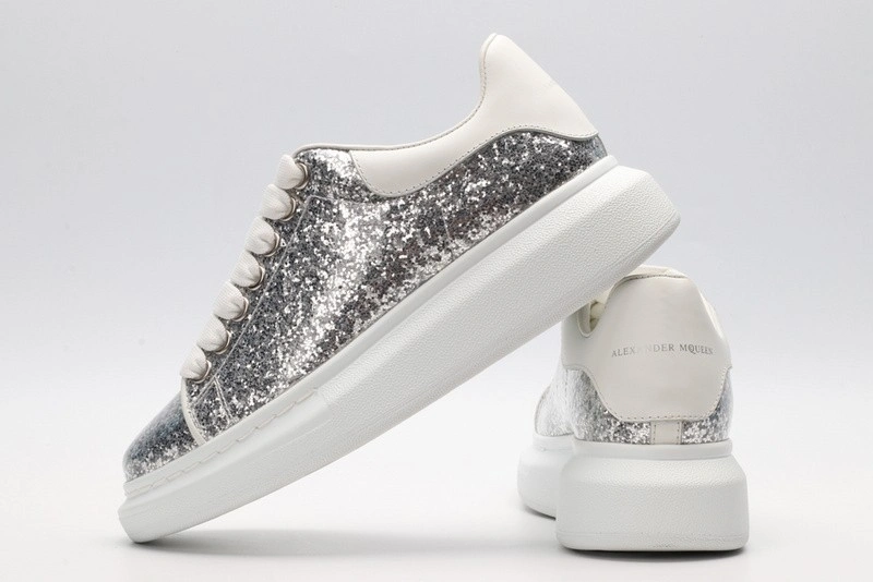 Alexander mcqueen all sliver