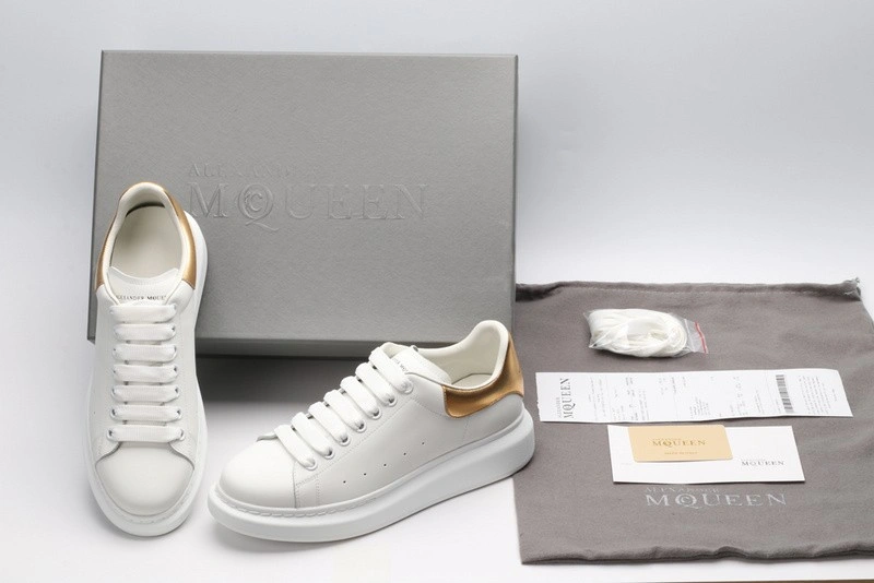 Alexander mcqueen white golden