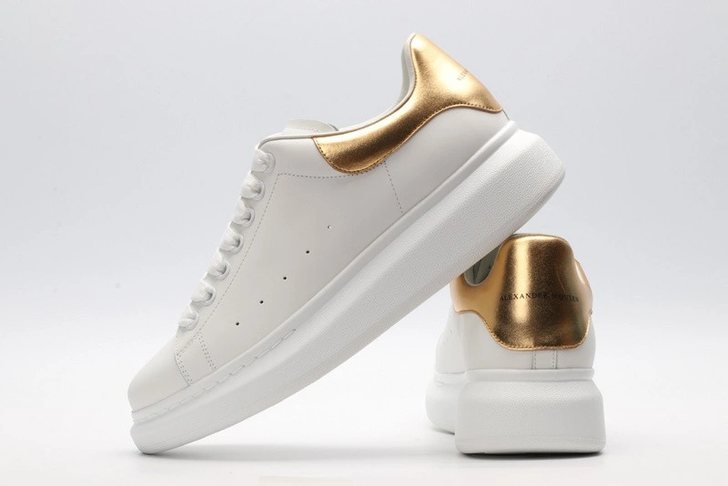 Alexander mcqueen white golden