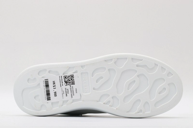 Alexander mcqueen white laser