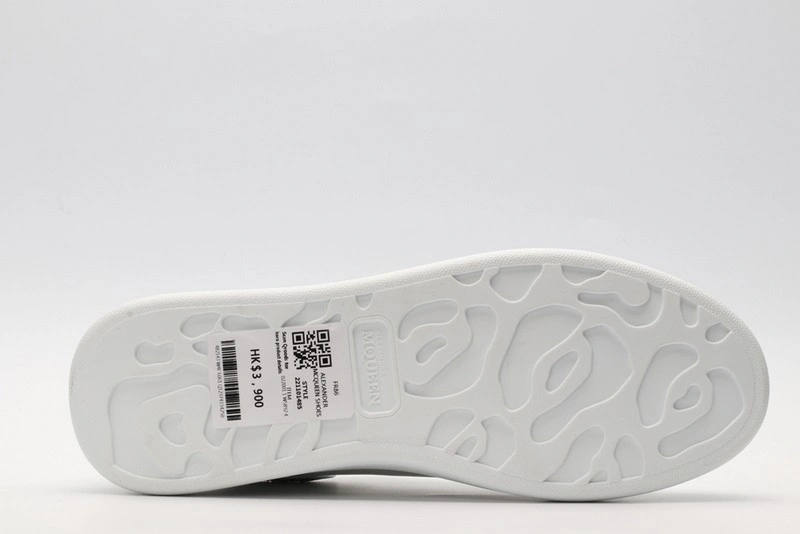 Alexander mcqueen white sliver
