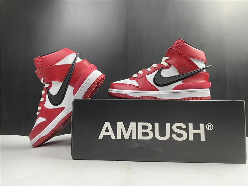 Ambush Nike Dunk High Deep Royal Red  CU7544-102