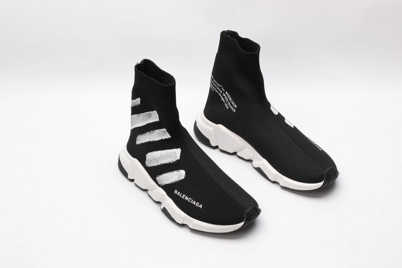 BALENCIAGA   SPEED TRAINER SNEAKERS BLACK