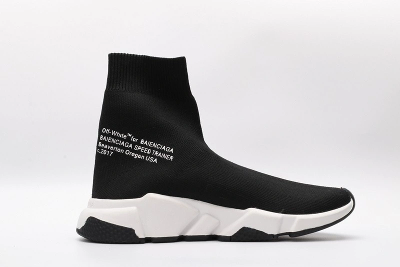 BALENCIAGA   SPEED TRAINER SNEAKERS BLACK