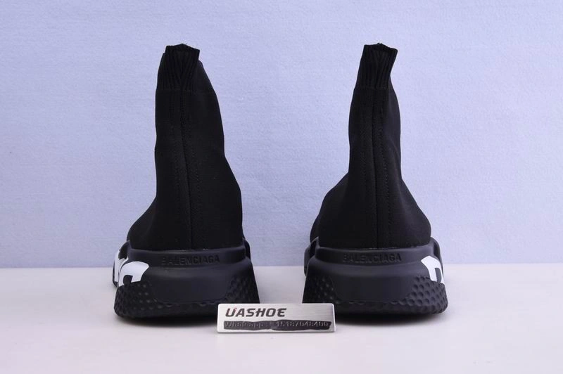 BALENCIAGA  SPEED TRAINER SNEAKERS LETTER BOTTOM