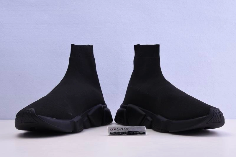 BALENCIAGA  SPEED TRAINER SNEAKERS LETTER BOTTOM