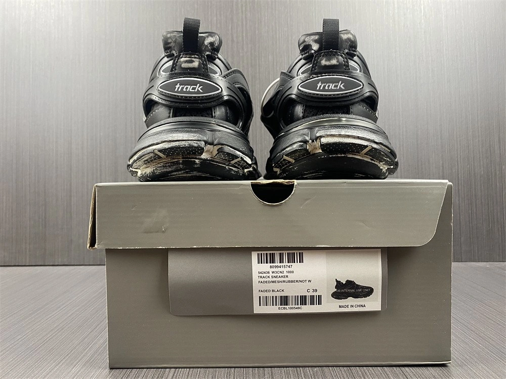 BALENCIAGA 3.0 TRACK TRAINER  Black