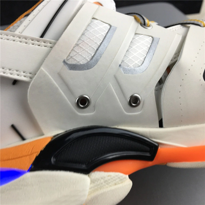 BALENCIAGA 3.0 TRACK TRAINER ORANGE WHITE WITH LED