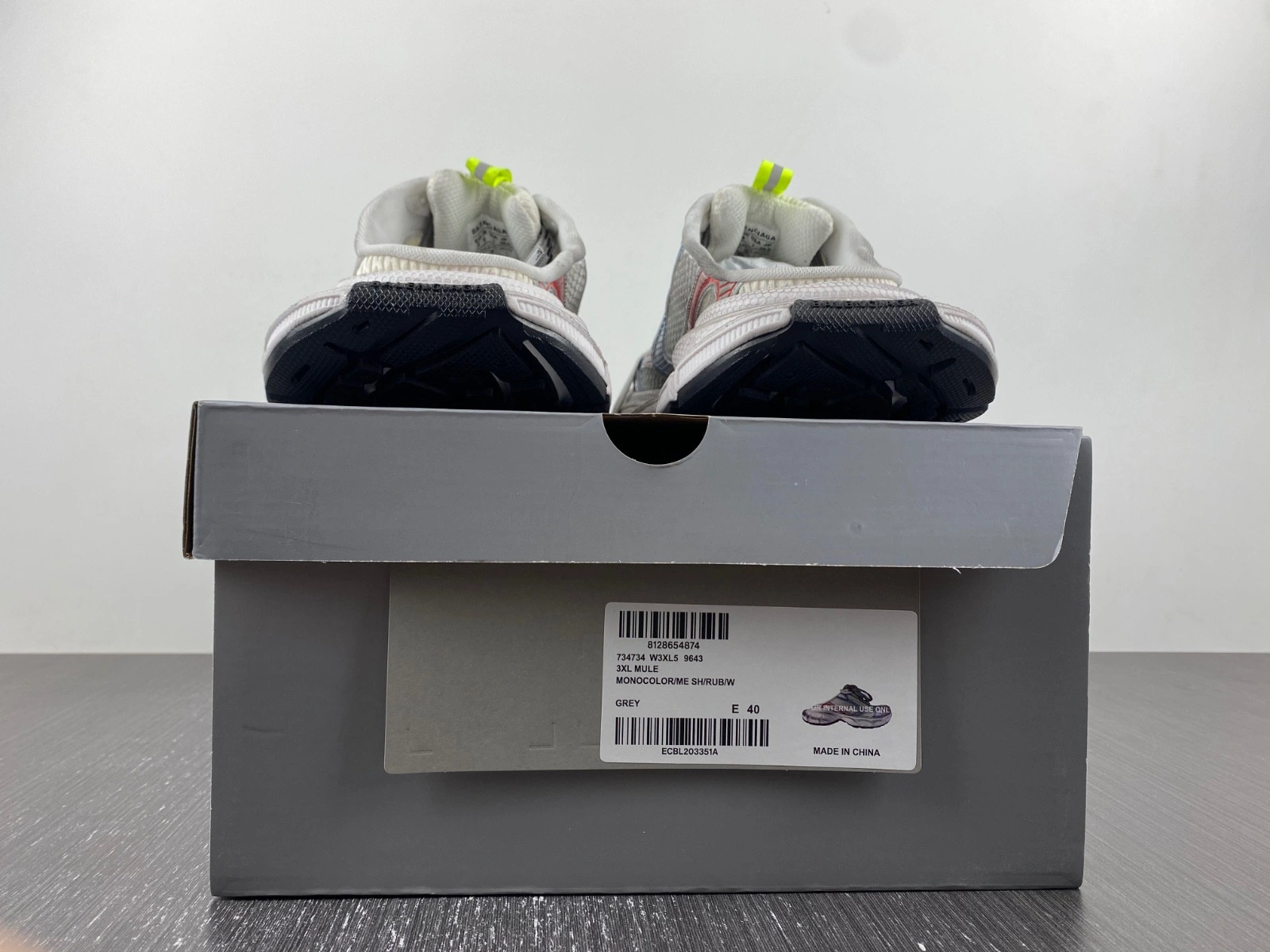 BALENCIAGA MEN'S 3XL  MULE SNEAKER
