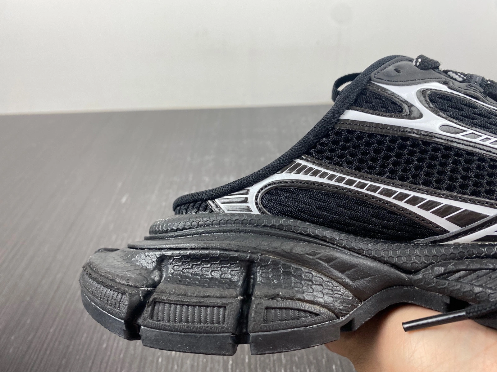 BALENCIAGA MEN'S 3XL MULE IN BLACK