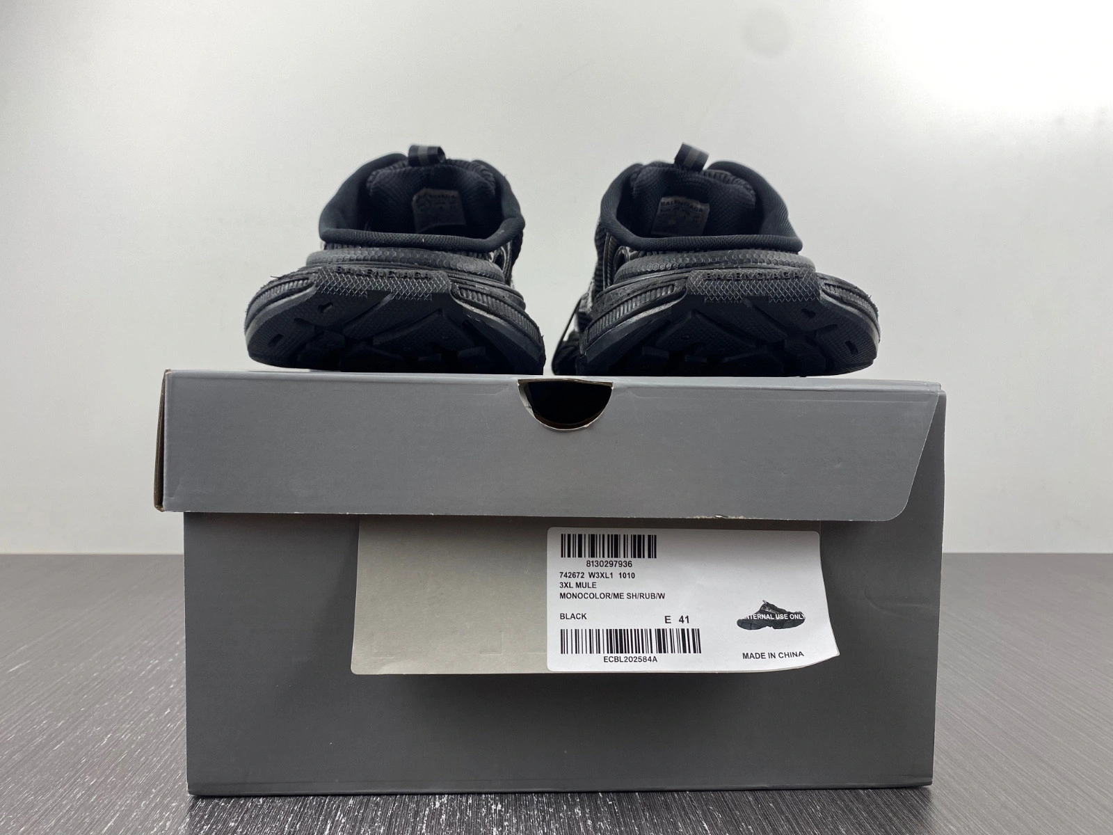 BALENCIAGA MEN'S 3XL MULE SNEAKER