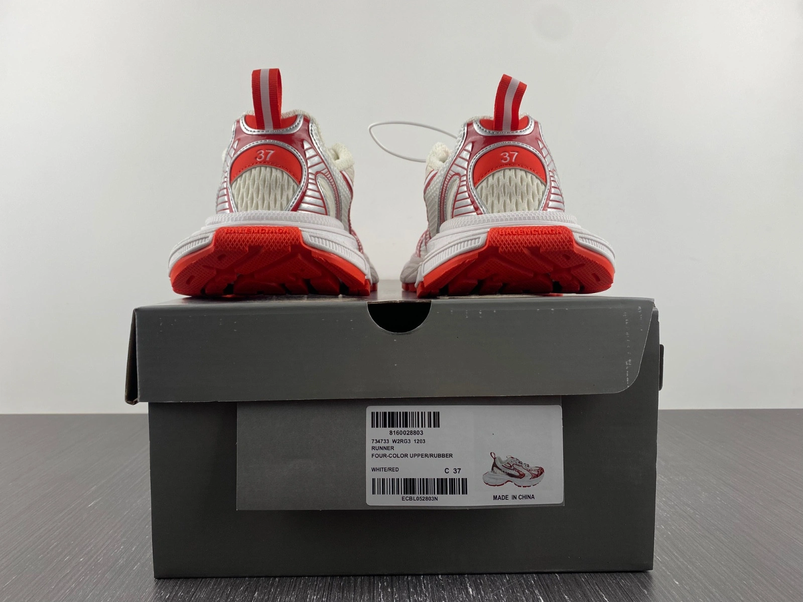 BALENCIAGA MEN'S 3XL SNEAKER IN WHITE