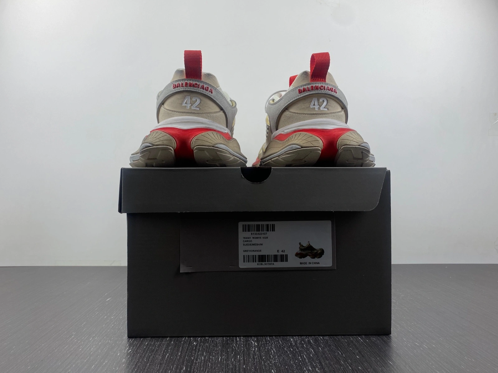 BALENCIAGA MEN'S CARGO SNEAKER