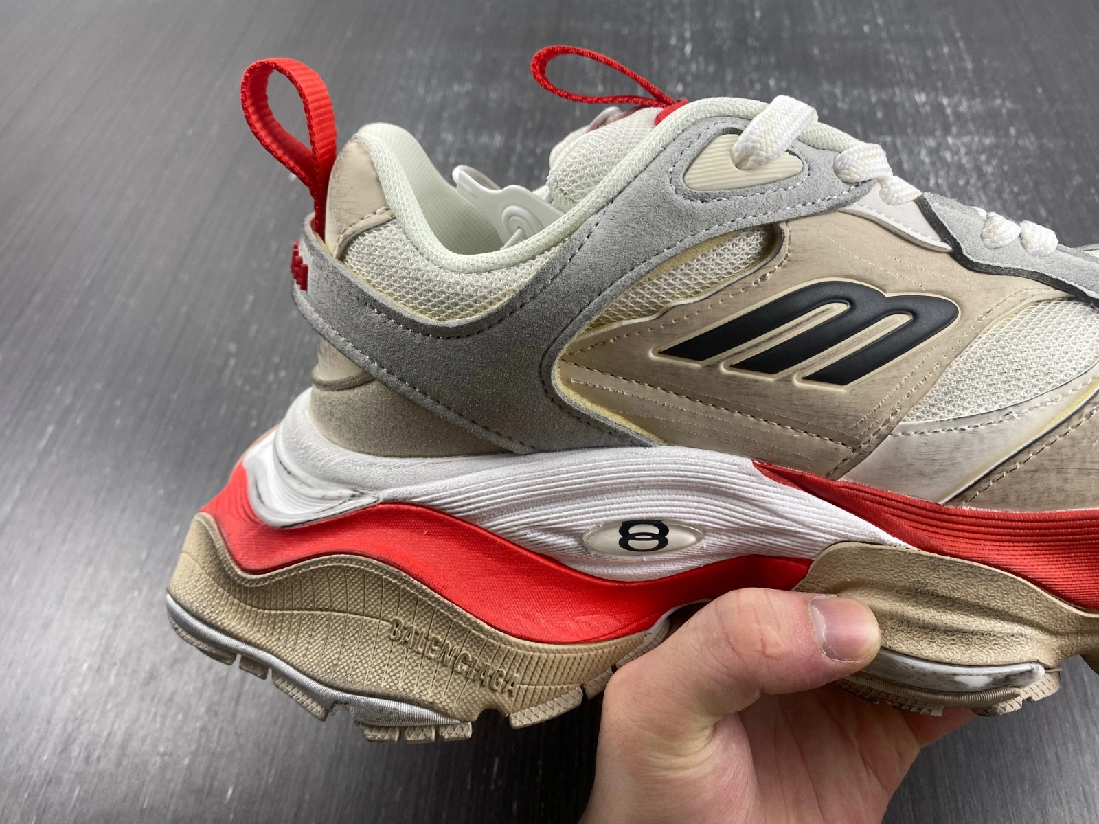 BALENCIAGA MEN'S CARGO SNEAKER