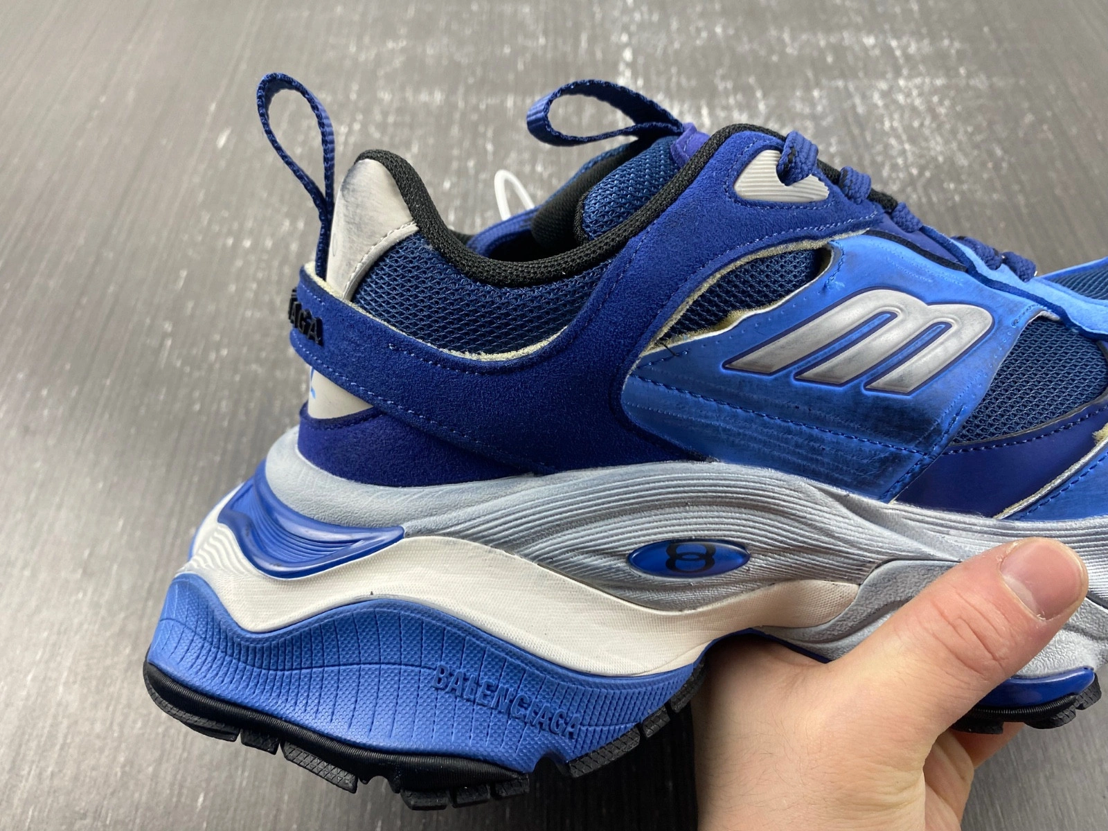 BALENCIAGA MEN'S CARGO SNEAKER