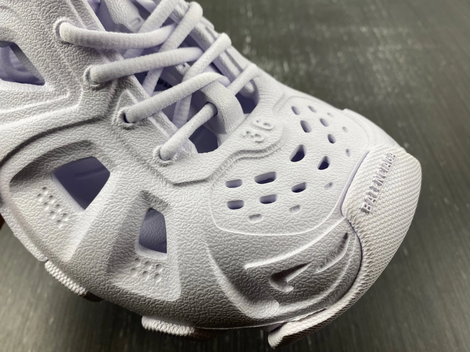 BALENCIAGA MEN'S HD LACE-UP SNEAKER