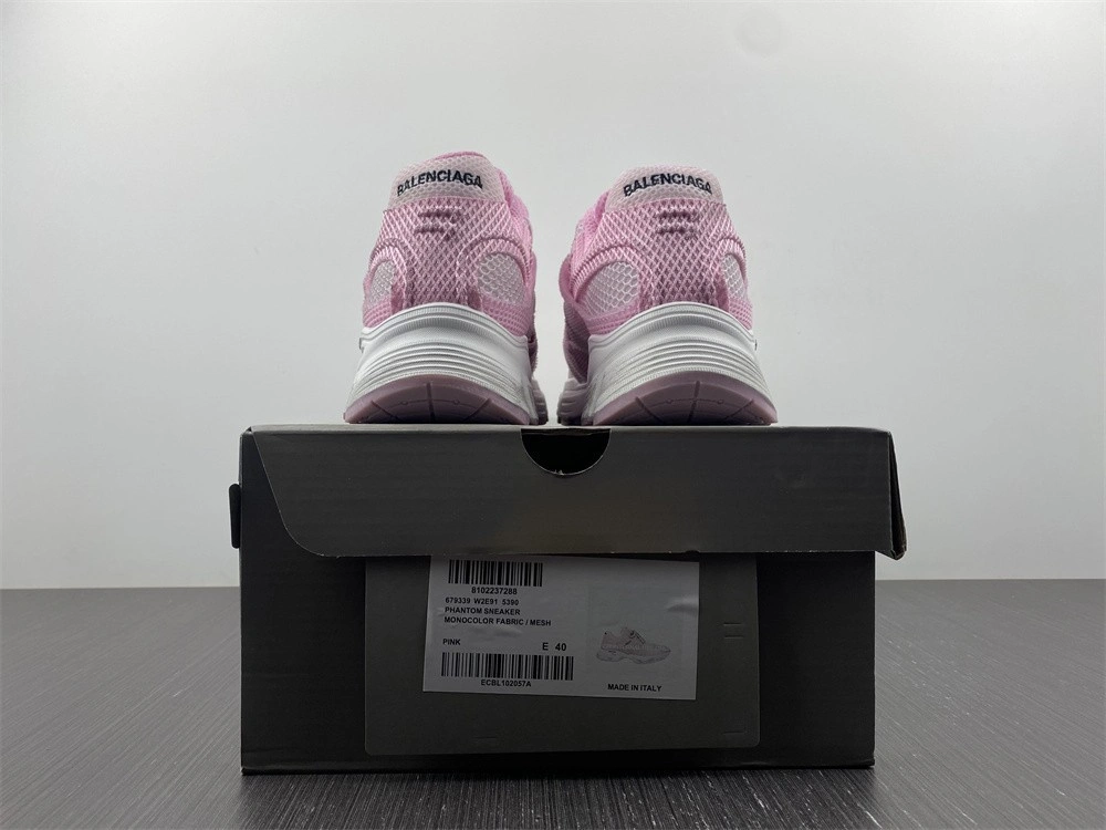 BALENCIAGA MEN'S PHANTOM SNEAKER IN PINK