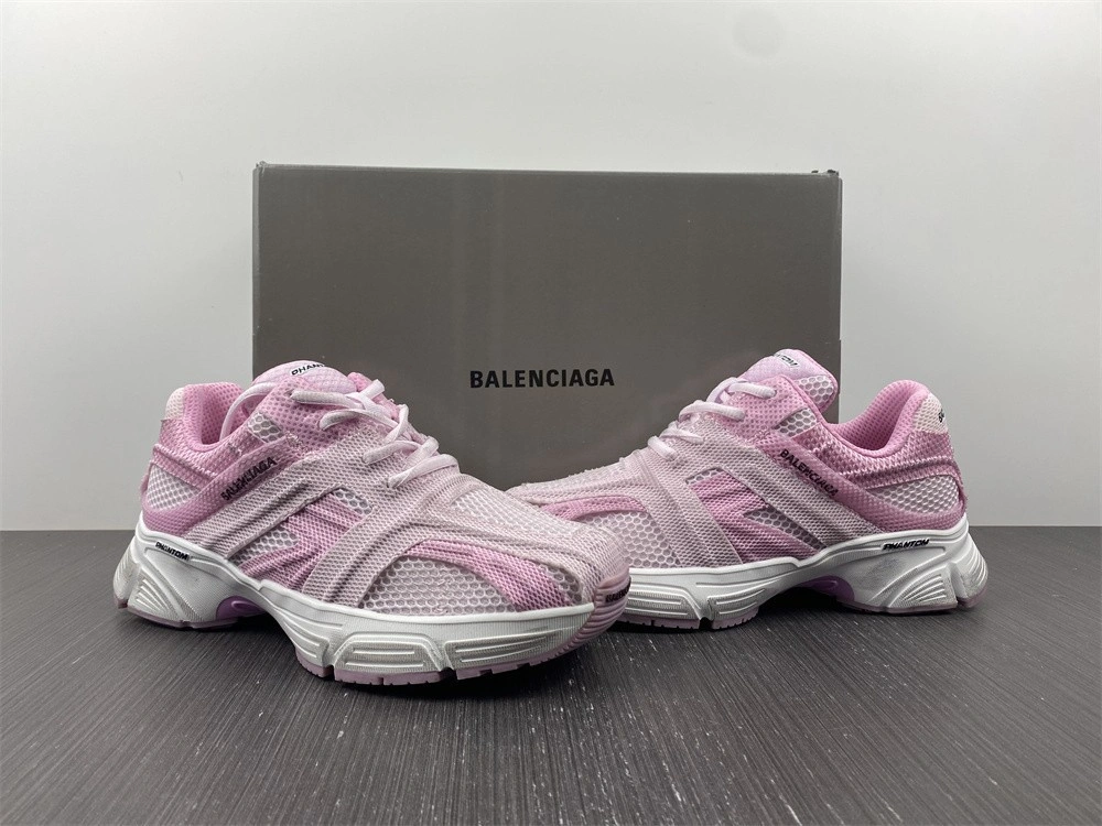 BALENCIAGA MEN'S PHANTOM SNEAKER IN PINK