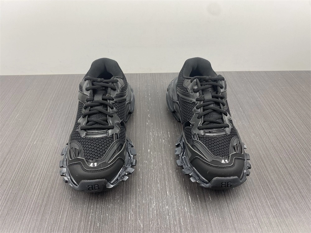 BALENCIAGA MEN'S TRACK.3 SNEAKER IN BLACK  700875W3RF11090