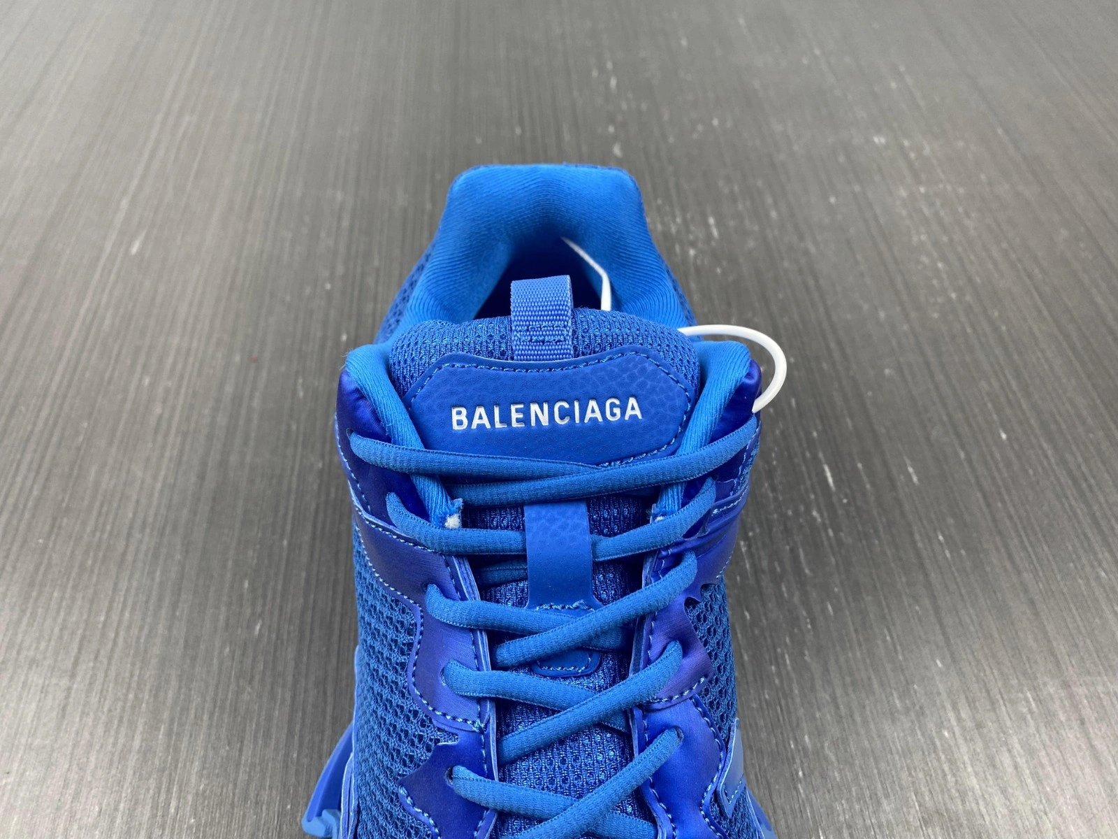 BALENCIAGA MEN'S TRACK.3 SNEAKER IN BLUE  700875W3RF14090