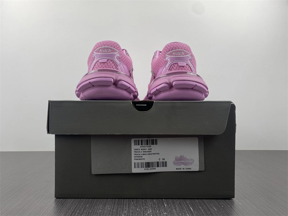 BALENCIAGA MEN'S TRACK.3 SNEAKER IN PINK