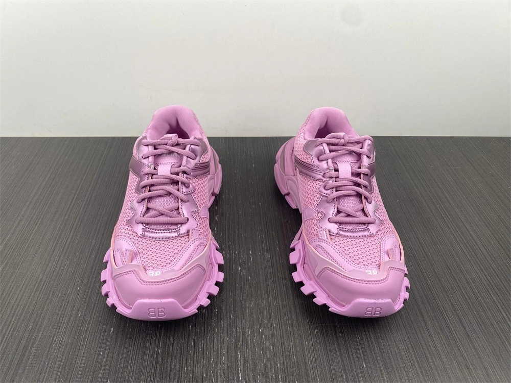 BALENCIAGA MEN'S TRACK.3 SNEAKER IN PINK