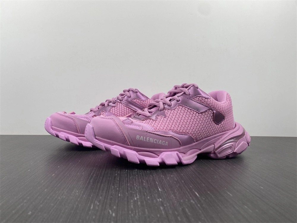 BALENCIAGA MEN'S TRACK.3 SNEAKER IN PINK
