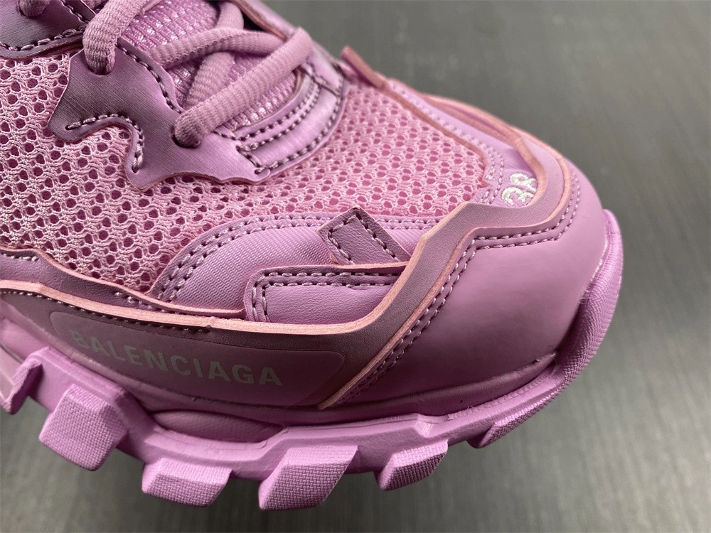 BALENCIAGA MEN'S TRACK.3 SNEAKER IN PINK