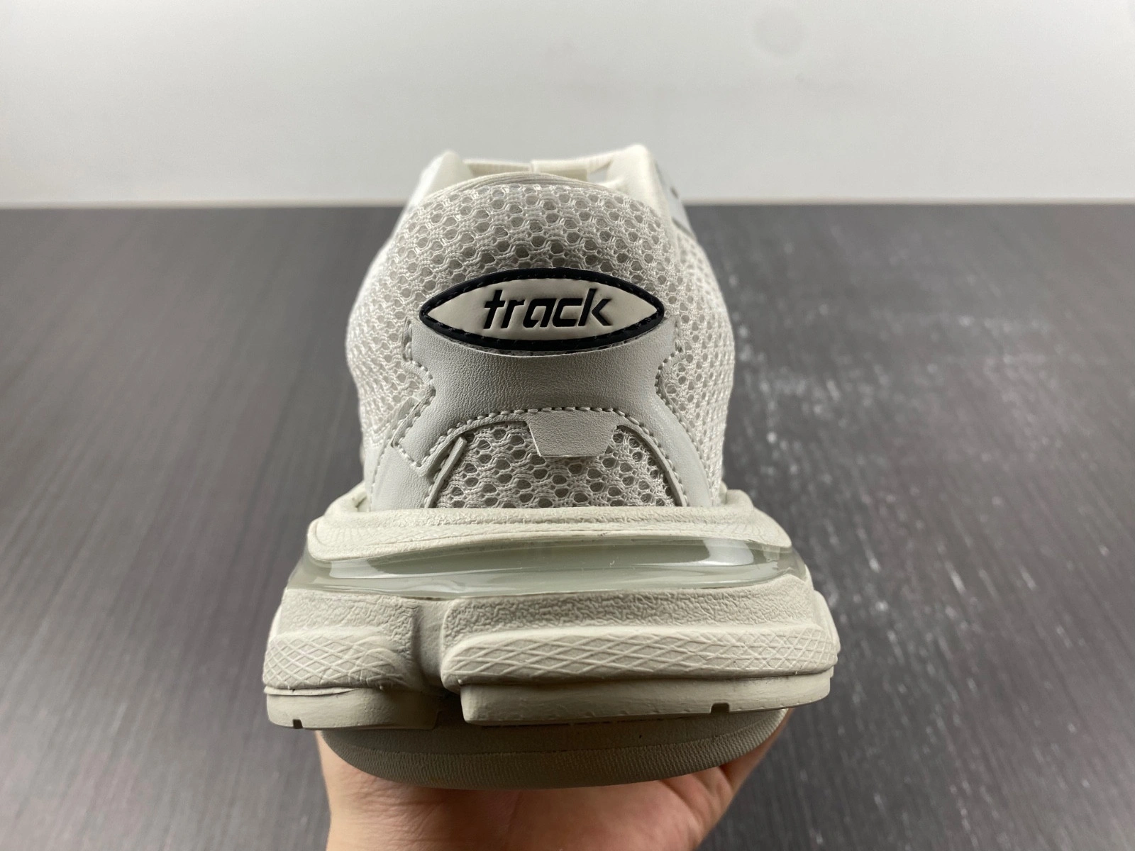 BALENCIAGA MEN'S TRACK.3 SNEAKER IN WHITE