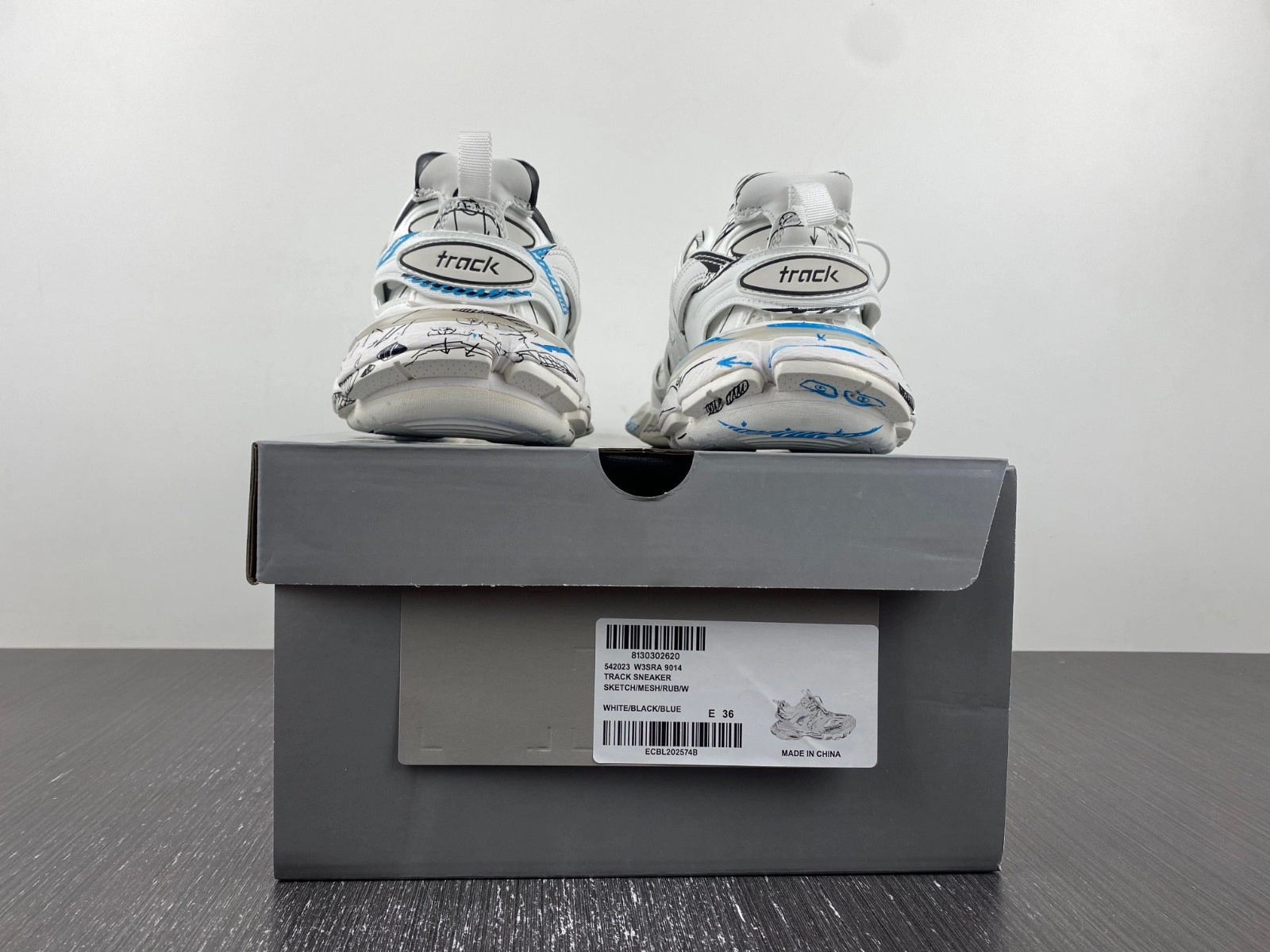 BALENCIAGA MEN'S TRACK.3 SNEAKER