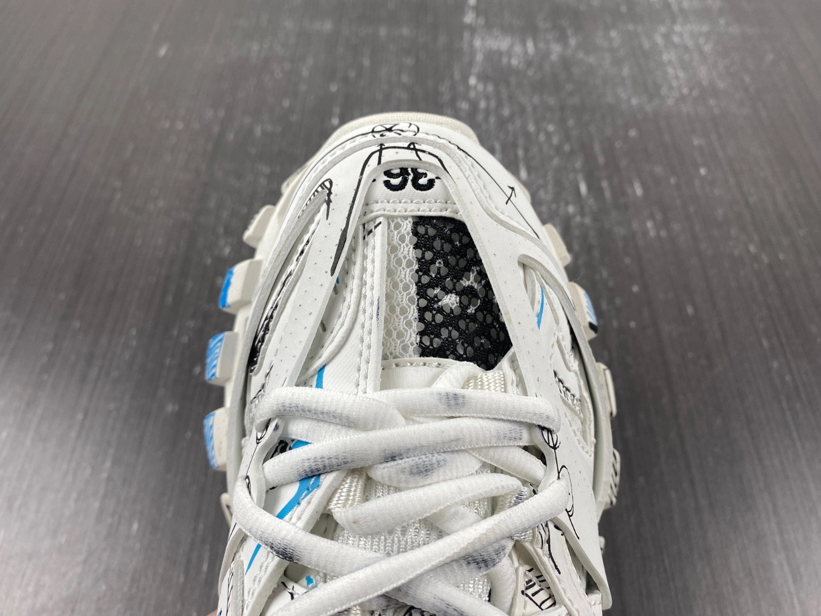 BALENCIAGA MEN'S TRACK.3 SNEAKER