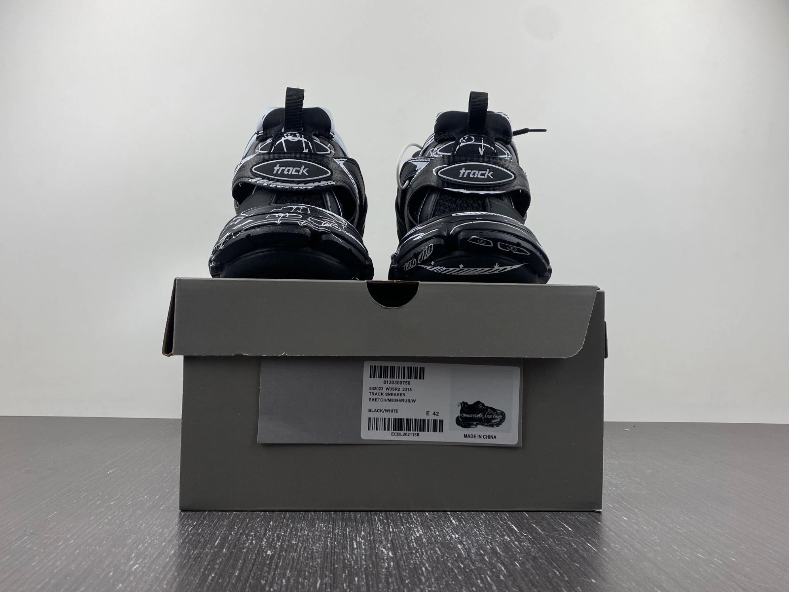 BALENCIAGA MEN'S TRACK.3 SNEAKER