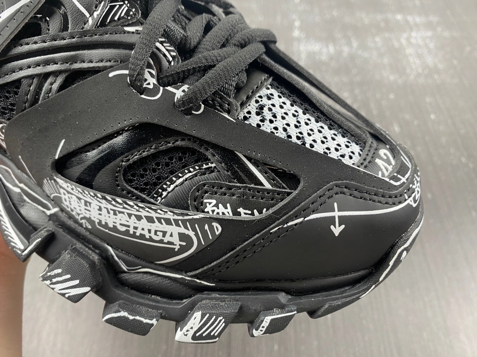 BALENCIAGA MEN'S TRACK.3 SNEAKER