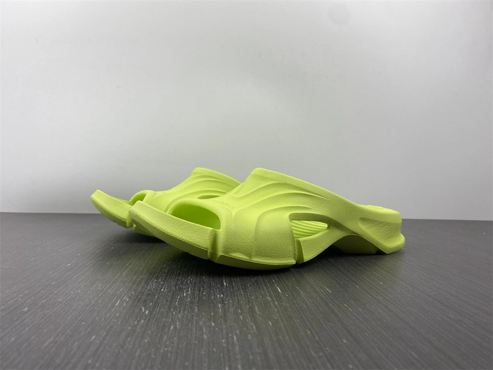 BALENCIAGA MOLD SLIDE SANDAL  Fluorescent green