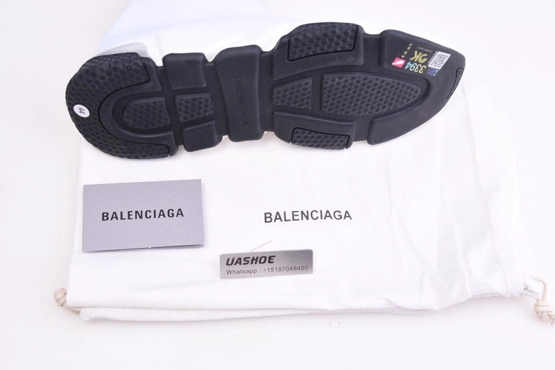 BALENCIAGA SPEED TRAINER SNEAKERS ALL WHITE