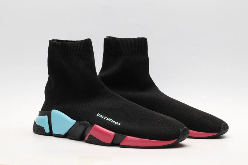 BALENCIAGA SPEED TRAINER SNEAKERS BLACK