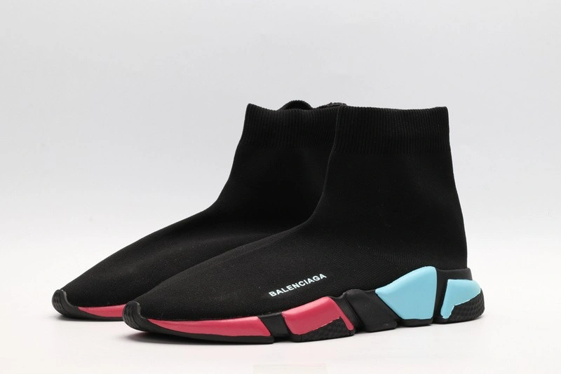 BALENCIAGA SPEED TRAINER SNEAKERS BLACK