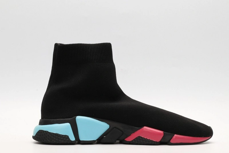 BALENCIAGA SPEED TRAINER SNEAKERS BLACK