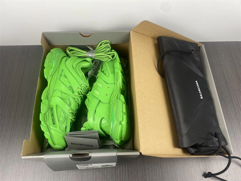 BALENCIAGA TRACK TRAINER GREEN 542023 W2LB1 3951