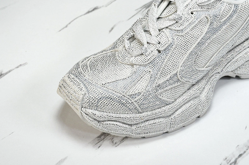 BALENCIAGA Women's 3xl Sneaker With Rhinestones