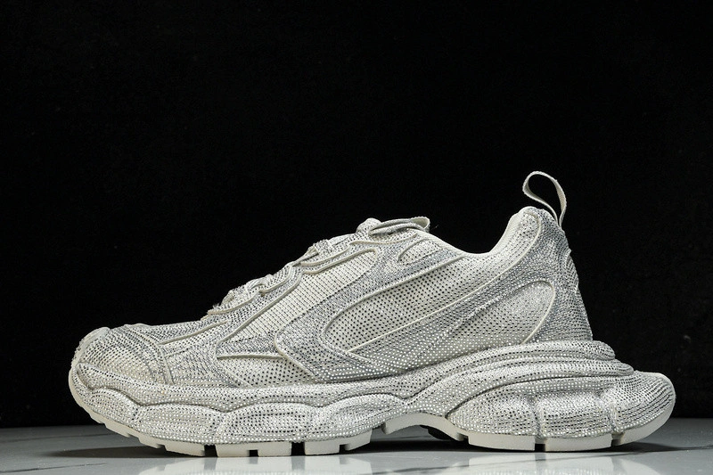 BALENCIAGA Women's 3xl Sneaker With Rhinestones