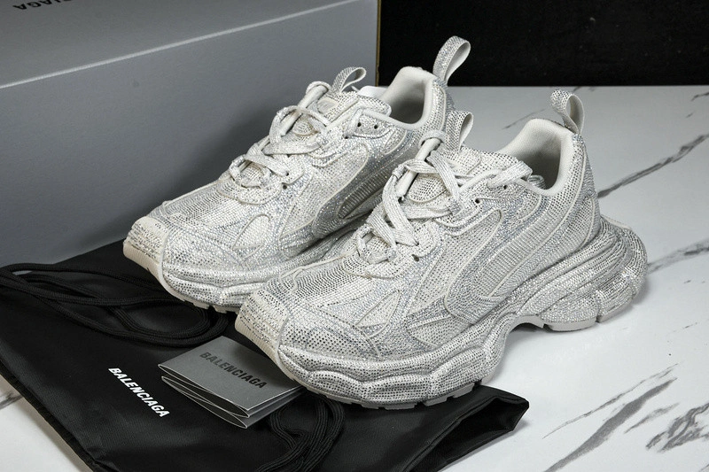 BALENCIAGA Women's 3xl Sneaker With Rhinestones