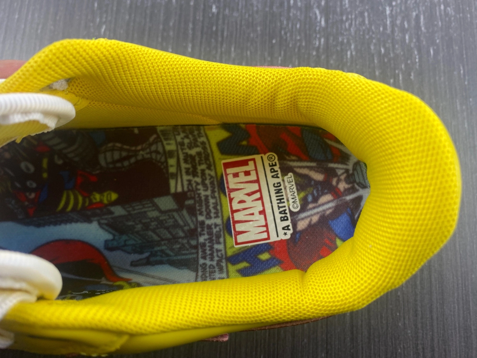 BAPE MARVEL BAPE STA