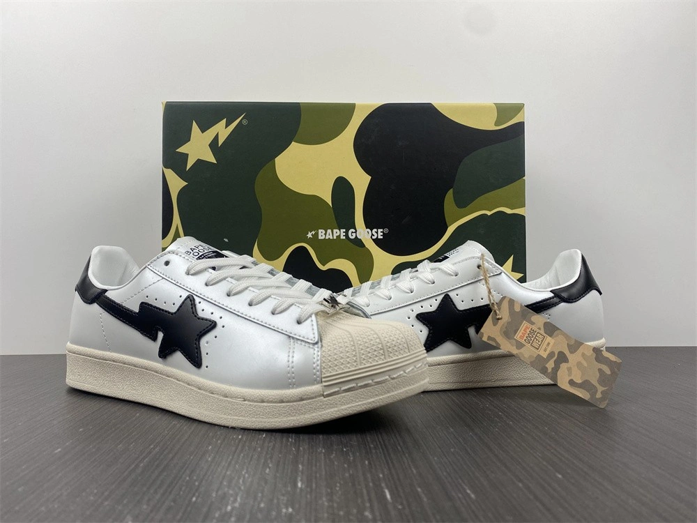 BAPE X Superstar 'White Black' - Adidas - GZ8980