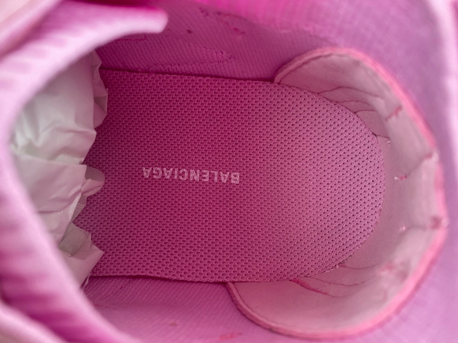 Balenciaga  PINK Sport Shoes 'Track Laces'