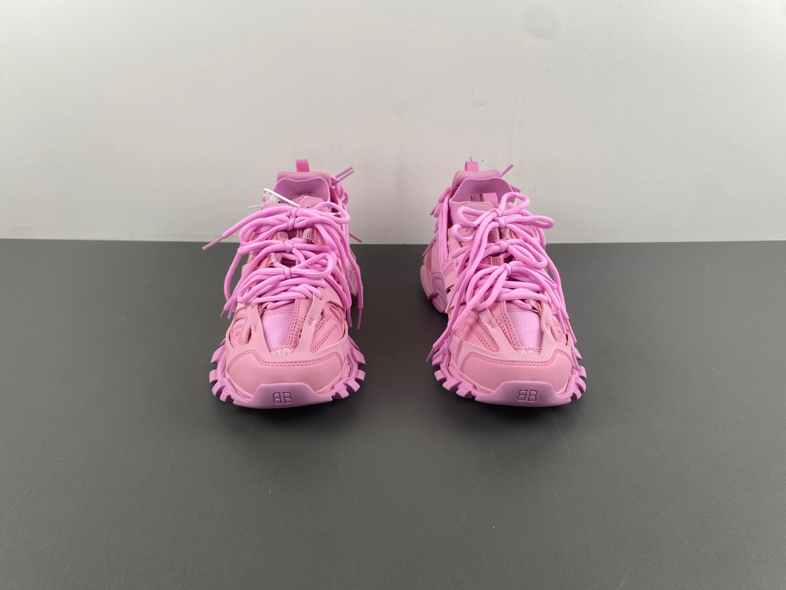 Balenciaga  PINK Sport Shoes 'Track Laces'