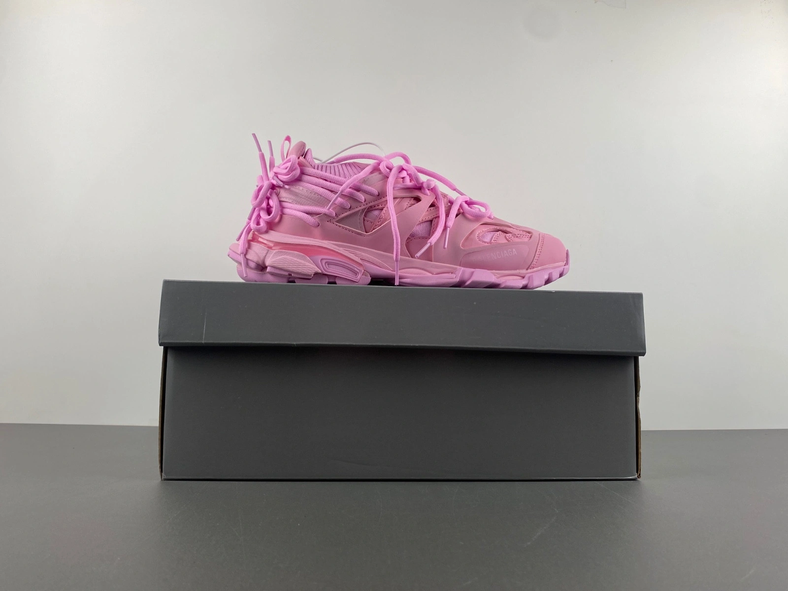 Balenciaga  PINK Sport Shoes 'Track Laces'