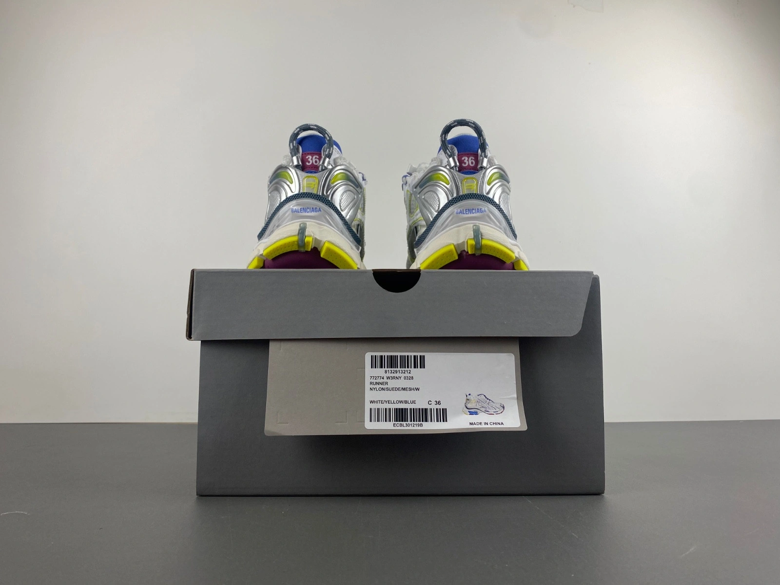 Balenciaga  Runner Sneaker in White