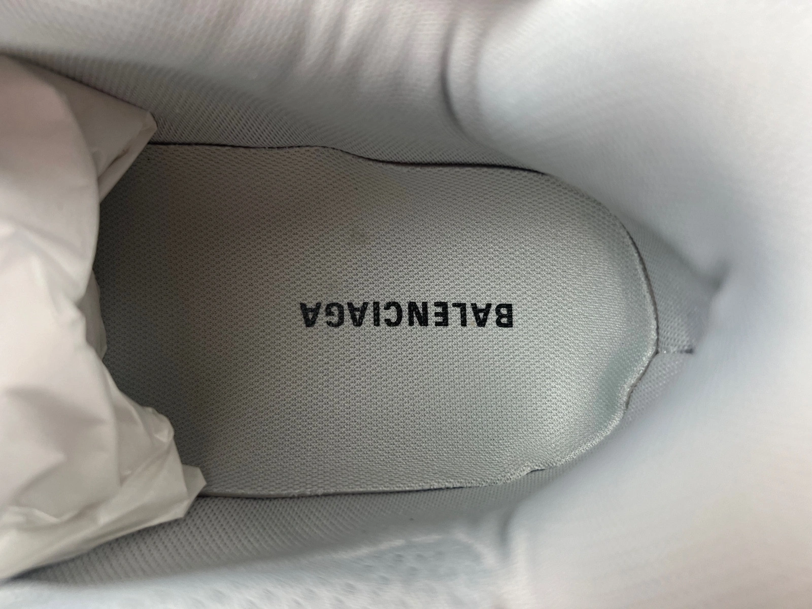 Balenciaga  Runner Sneaker in White red black