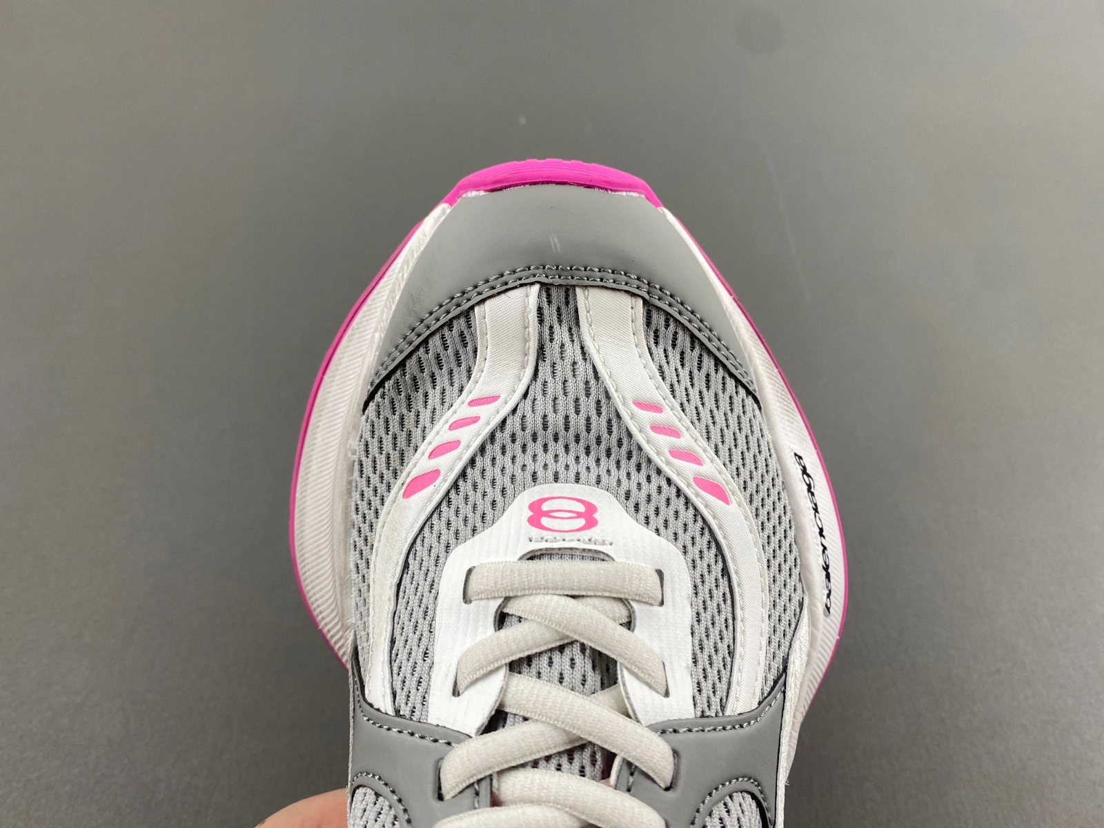 Balenciaga  Women's Circuit Sneaker in Grey white pink